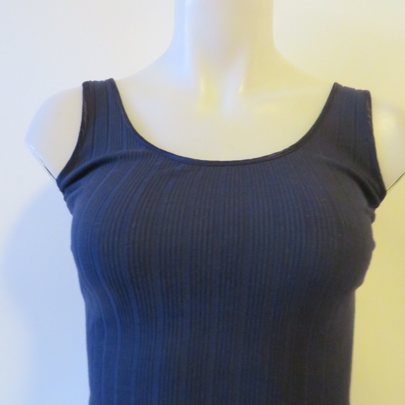TRANSIT BLUE RIBBED TANK TOP SZ 2/S* - Picture 3 of 6